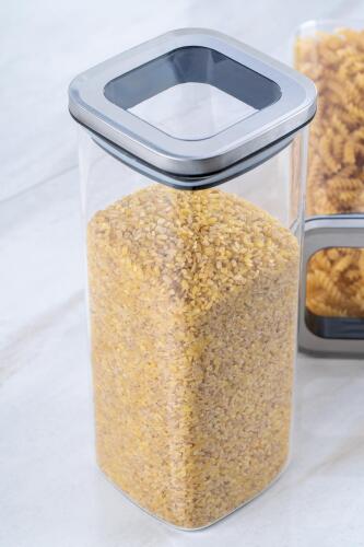 Borosilicate Square Glass Jar - 1700 Ml - 2