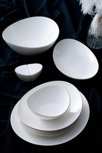 Brinia 6 Kişilik 29 Parça Silver Yemek Takımı - Acar