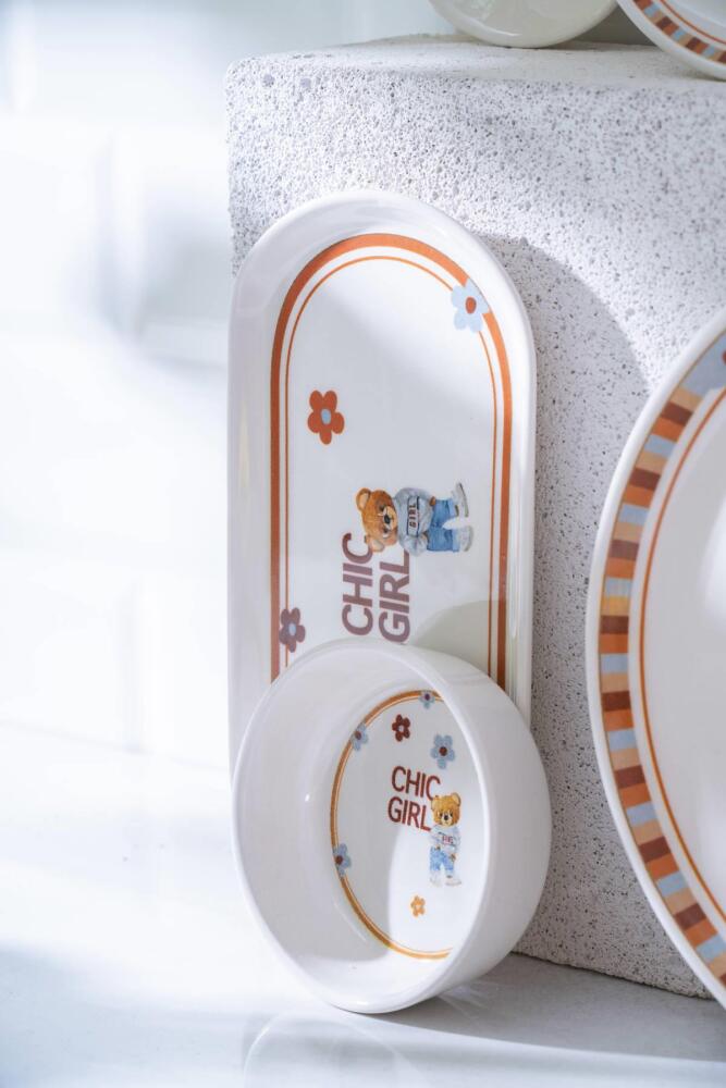 Buddy Bear 6 Kişilik 21 Parça Kahvaltı Takımı - 4