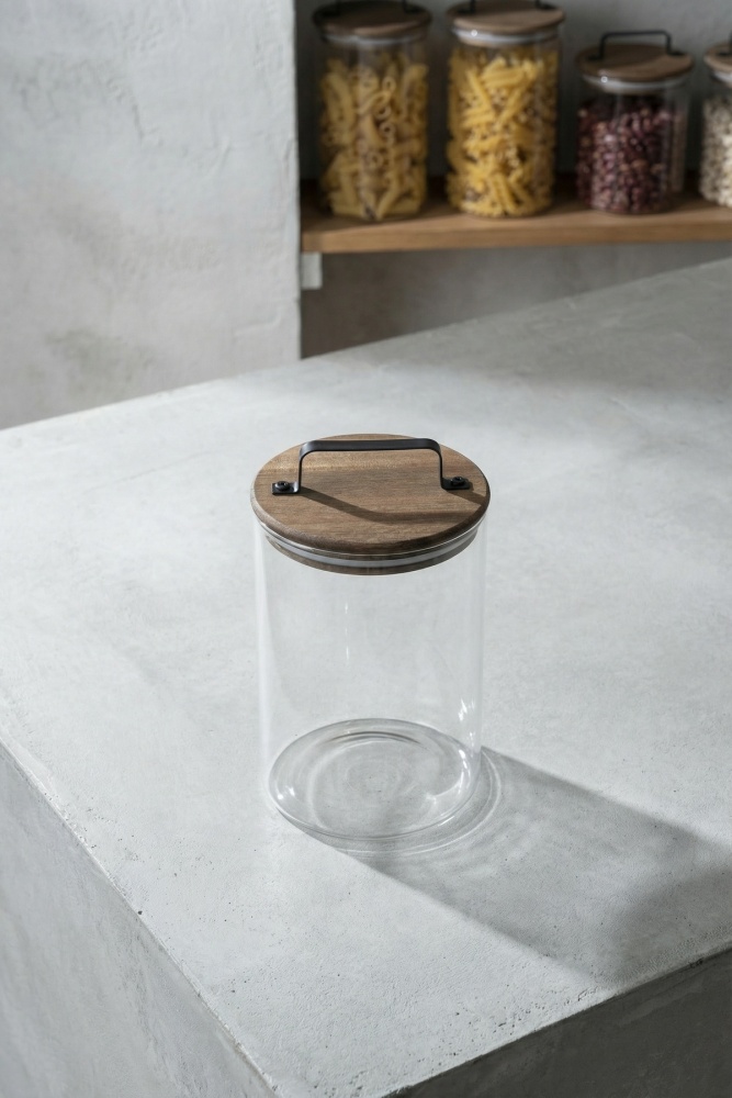 Calix Akasya Kapaklı Kavanoz - 1400 ml - 2