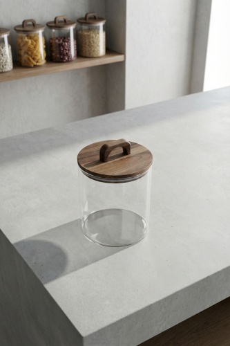 Calix Akasya Kapaklı Kavanoz - 2200 ml - 2