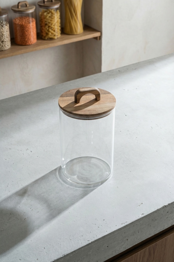 Calix Akasya Kapaklı Kavanoz - 3000 ml - 2