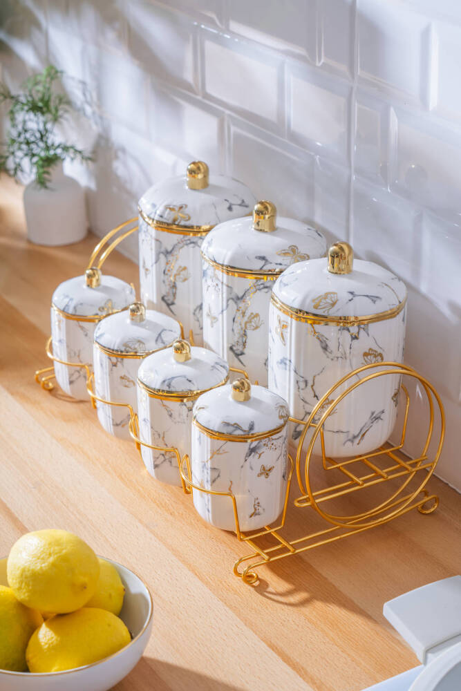 Camel 7 Parça Standlı Baharatlık Takımı - 1