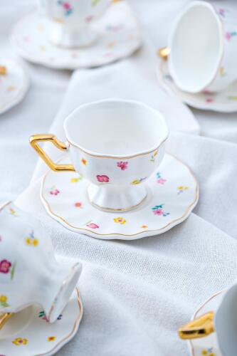 Camilla 6 Kişilik Kahve Fincanı Takımı - 90 ml - Acar