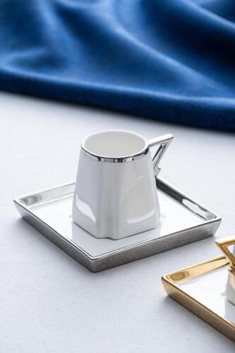 Camillo Coffee Cup Set For 2 People - 90 Ml - 5