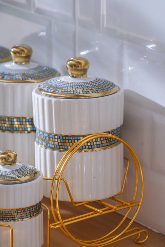 Capri 7 Parça Standlı Baharatlık Takımı - 3