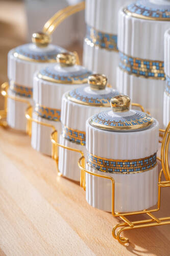 Capri 7 Parça Standlı Baharatlık Takımı - 4