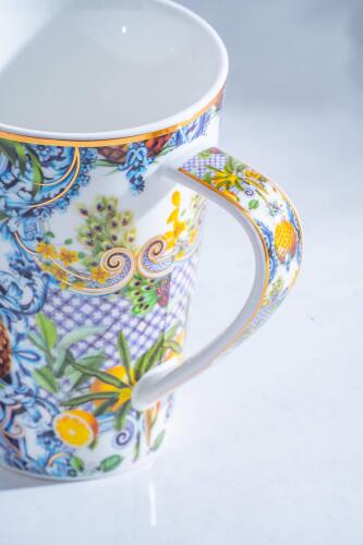Capri Porselen Kupa - 380 ml - 7