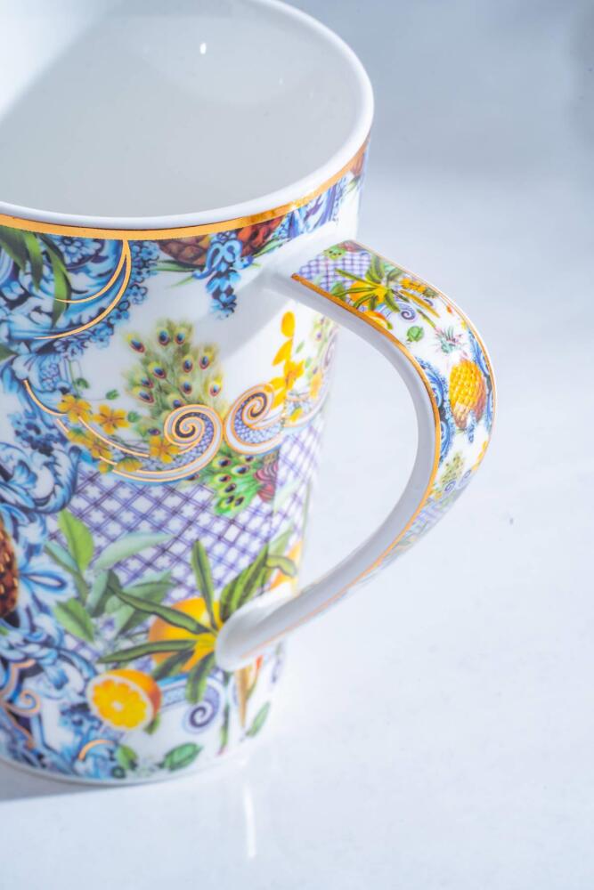 Capri Porselen Kupa - 380 ml - 7