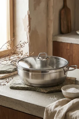 Carat Flattened Pots - 30 Cm - 4