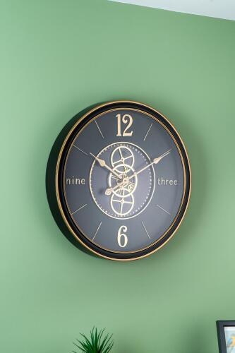 Çarklı Duvar Saati - 59 cm - 2