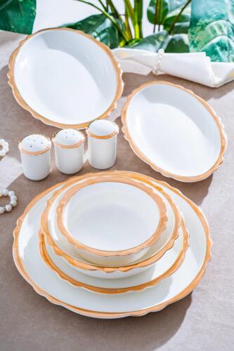 Carmen 58 Parça 12 Kişilik Porselen Yemek Takımı - Acar