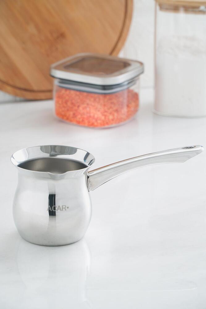Casserole Steel Stalk Coffee Pot - 1