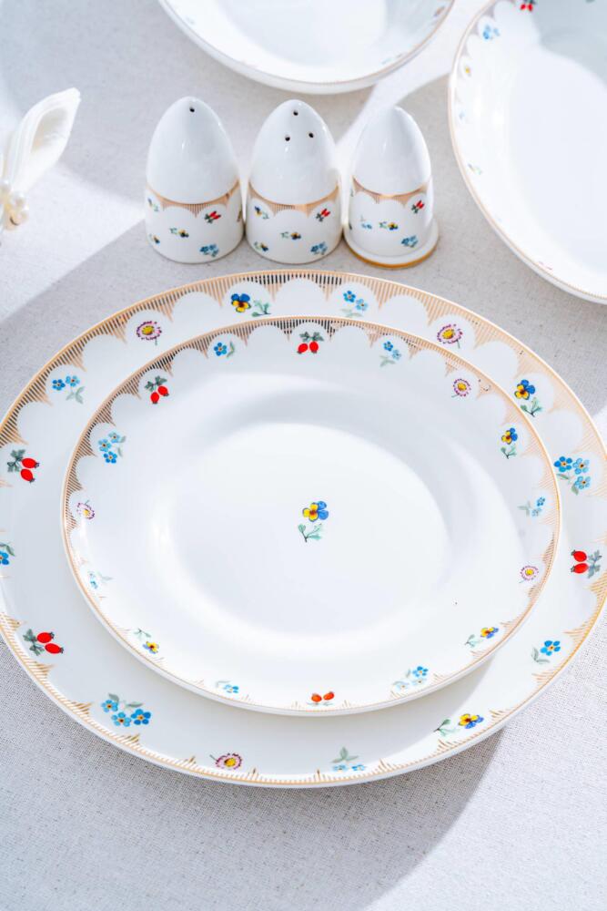 Catalina 54 Parça 12 Kişilik Porselen Yemek Takımı - 6