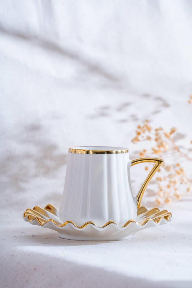 Cecily 6 Kişilik Kahve Fincanı Takımı - 90 ml - 1