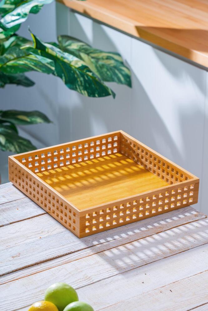 Ceramic Ethnic Pattern Salad Bowl - 1