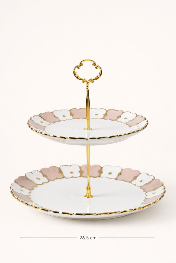 Cleef Katlı Kurabiyelik Bej - 26 cm - 2
