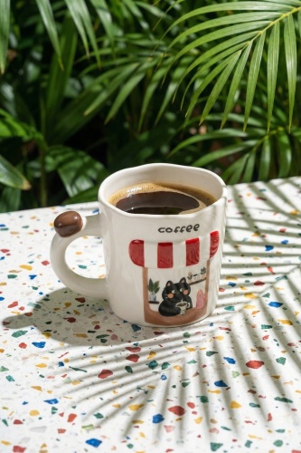 Coffee Shop Porselen Kupa - 425 ml - Acar