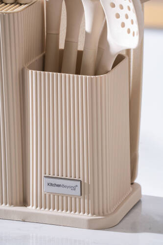 Cooper 12 Parça Standlı Kesme Tahtası Servis Ve Bıçak Seti - 2