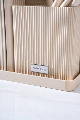 Cooper 14 Parça Standlı Kesme Tahtası Servis Ve Bıçak Seti - 5