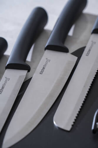 Cooper 8 Parça Standlı Kesme Tahtası Ve Bıçak Seti - 3