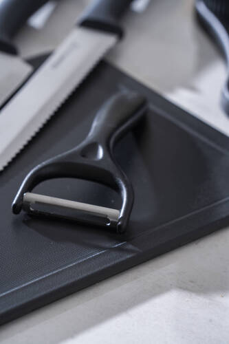 Cooper 8 Parça Standlı Kesme Tahtası Ve Bıçak Seti - 5