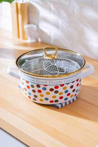 Cora Emaye Kızartma Tenceresi - 22 cm - Acar