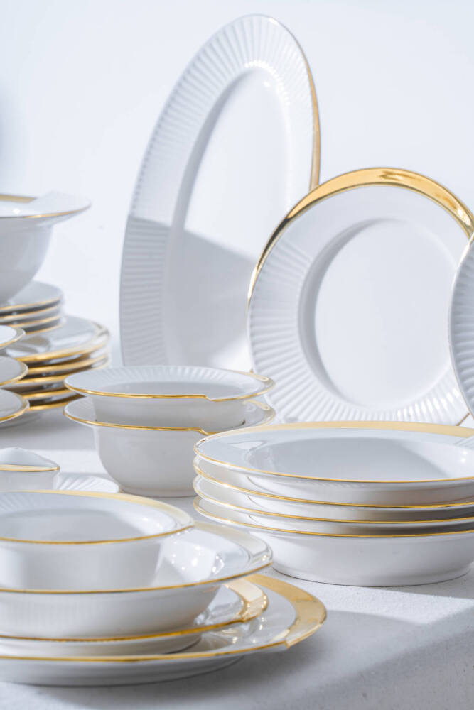 Corine Gold 6 Kişilik 29 Parça Yemek Takımı - 9