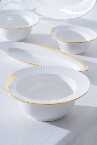 Corine Gold 6 Kişilik 37 Parça Kahvaltı Takımı - 4