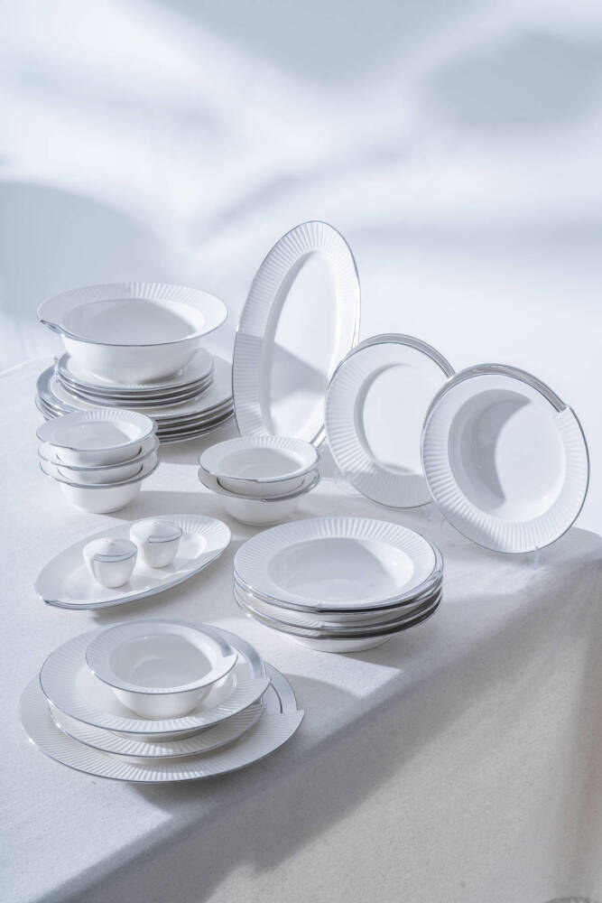 Corine Silver 6 Kişilik 29 Parça Yemek Takımı - 1