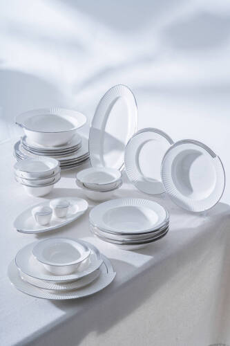 Corine Silver 6 Kişilik 29 Parça Yemek Takımı - Acar