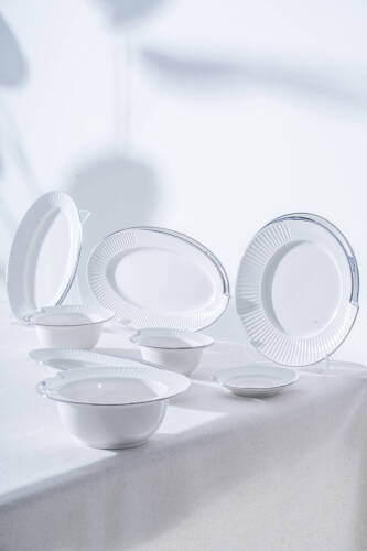 Corine Silver 6 Kişilik 37 Parça Kahvaltı Takımı - 2