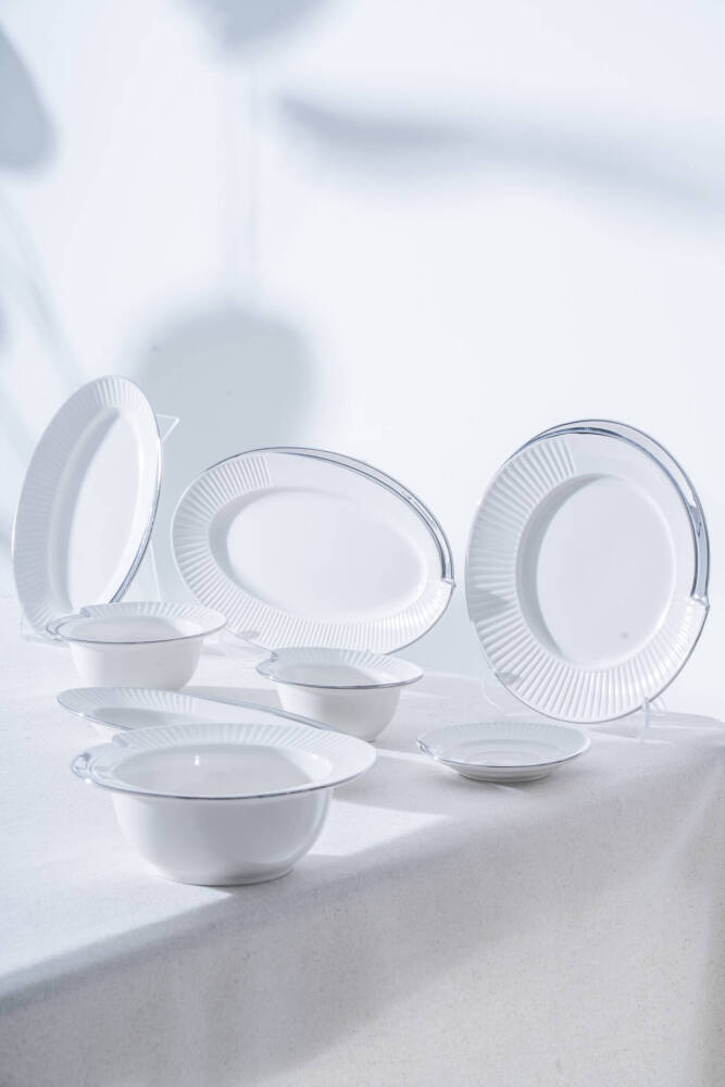 Corine Silver 6 Kişilik 37 Parça Kahvaltı Takımı - 2