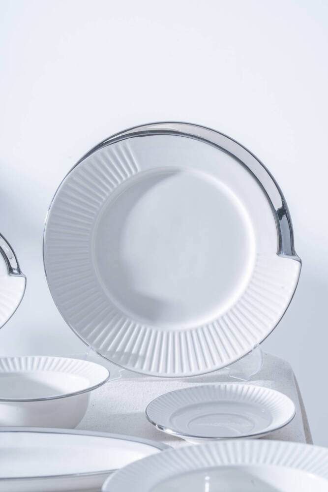 Corine Silver 6 Kişilik 37 Parça Kahvaltı Takımı - 6