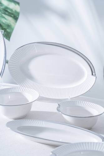 Corine Silver 6 Kişilik 37 Parça Kahvaltı Takımı - 7