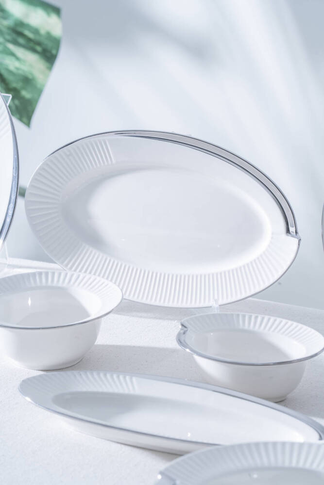 Corine Silver 6 Kişilik 37 Parça Kahvaltı Takımı - 7