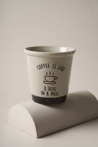 Cozy Porselen Espresso Bardağı Bej - 180 ml - 2