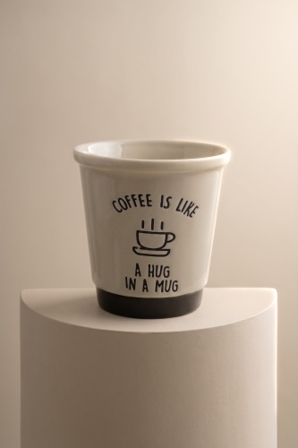 Cozy Porselen Espresso Bardağı Bej - 180 ml - 3
