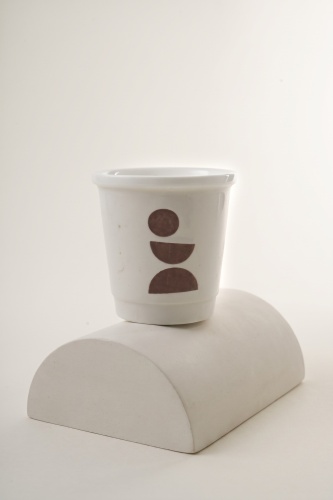 Cozy Porselen Espresso Bardağı Beyaz - 80 ml - 2