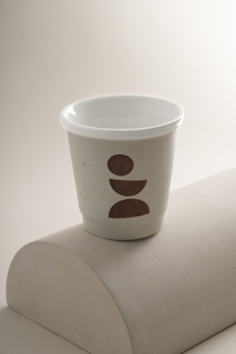 Cozy Porselen Espresso Bardağı Beyaz - 80 ml - 3