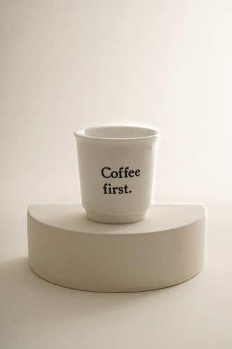 Cozy Porselen Espresso Bardağı Coffe First - 90 ml - 3