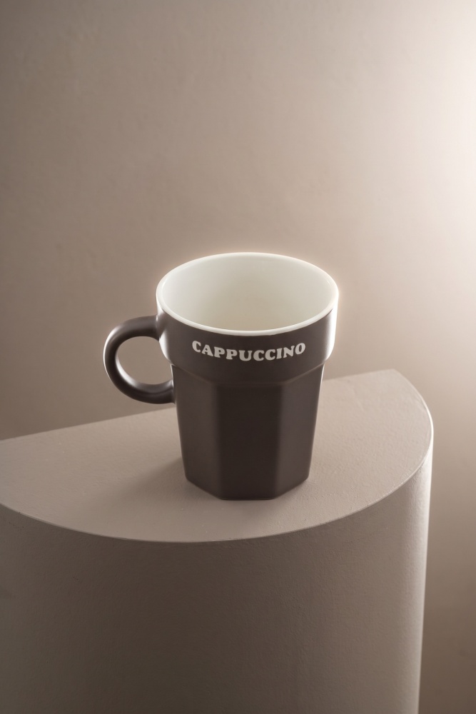 Cozy Porselen Kupa Kahverengi - 230 ml - 3