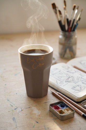 Cozy Porselen Kupa Vizon - 240 ml - ACAR