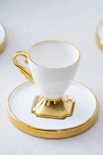 Cruz 6 Kişilik Kahve Fincanı Takımı - 90 ml - 5