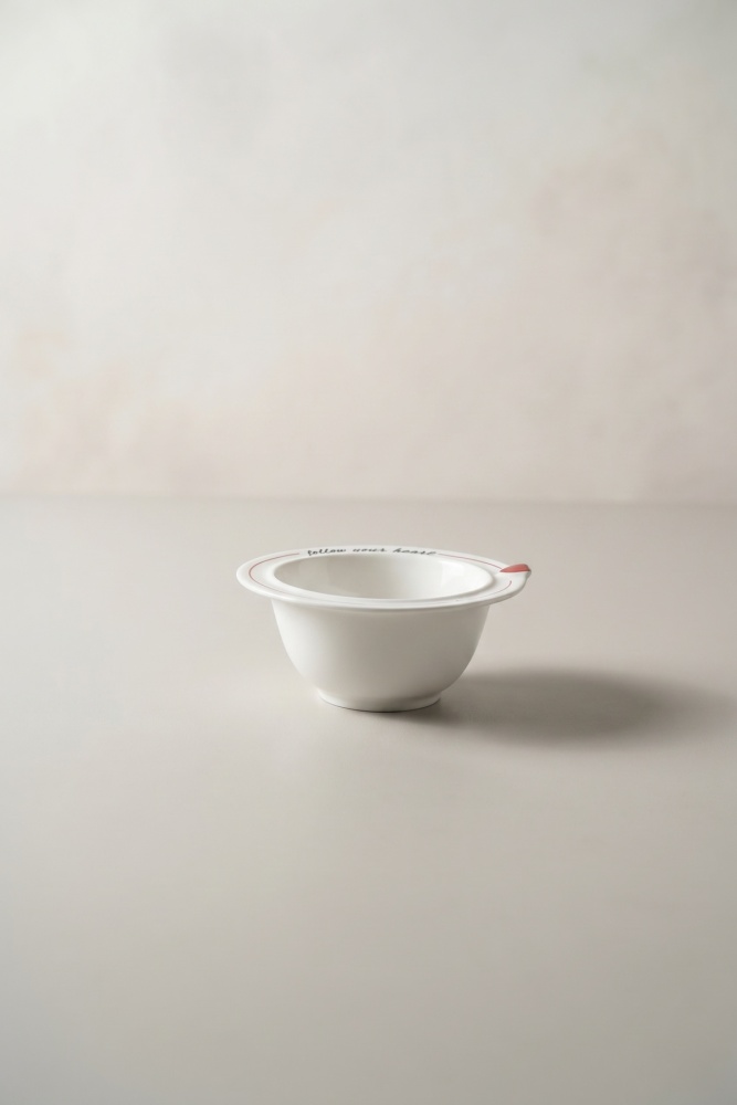 Cuore Porselen Kase - 10 cm - 3