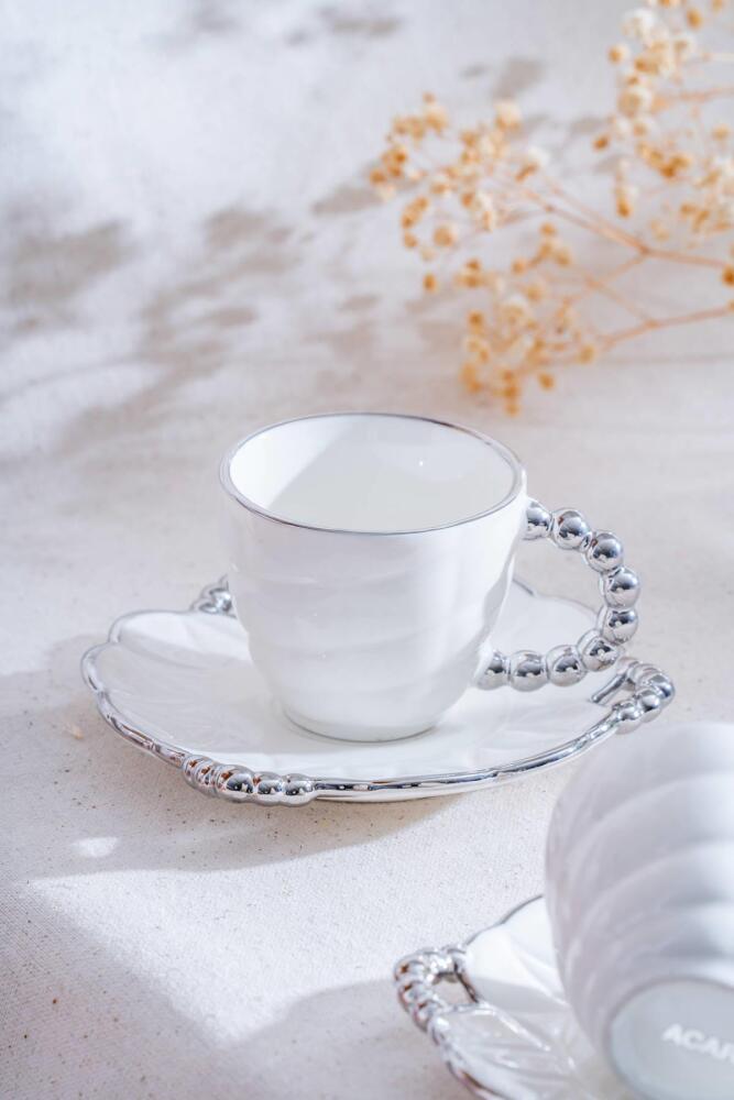 Daisy 6 Kişilik Kahve Fincanı Takımı - 90 ml - 1