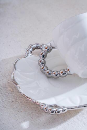 Daisy 6 Kişilik Kahve Fincanı Takımı - 90 ml - 4