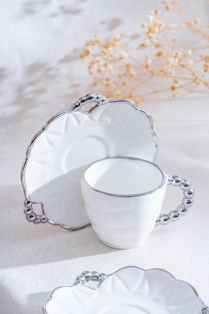 Daisy 6 Kişilik Kahve Fincanı Takımı - 90 ml - 6