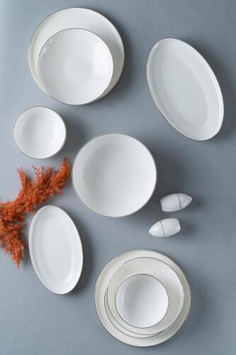 Daphne Silver 12 Kişilik 57 Parça Yemek Takımı - 5