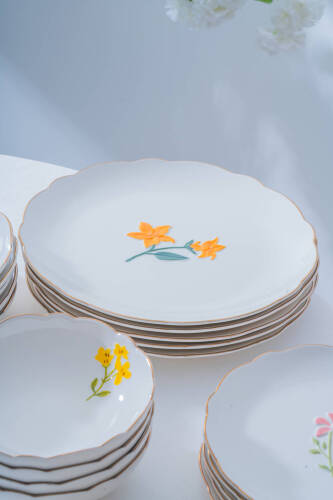 De Santiago 6 Kişilik 24 Parça Yemek Takımı - 6